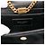 Saint Laurent Schwarz Klein Wildleder Monogramm Kate Quaste Umhängetasche - Ansicht 5
