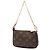 Mini Pochette Accessoires Vivienne Natale in Monogramma Marrone Louis Vuitton - vista 2