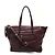 Borsa Lumineuse PM in Monogram Empreinte Louis Vuitton Marrone Rosso