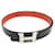 Cinturón reversible Mini Constance de 24 mm de Hermès Negro Roja