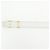 Cinturón reversible Hermès Mini Constance 24mm Blanco Naranja - vista 3