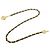 Cintura Standard Chanel in Nero e Oro D'oro