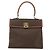 Céline Celine Vintage Macadam Canvas Small Brown
