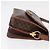 Céline Celine Vintage Macadam Schultertasche aus Canvas Mittel Braun - Ansicht 3