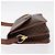 Céline Celine Vintage Macadam Schultertasche aus Canvas Mittel Braun - Ansicht 4