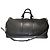 Louis Vuitton Keepall Bandoulière 50 in pelle nera Monogram Shadow Nero