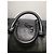 Louis Vuitton Keepall Bandoulière 50 in pelle nera Monogram Shadow Nero - vista 3