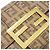 Fendi 8M0021 YG1 Langer Geldbeutel Braun Beige - Ansicht 6
