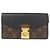 Portafoglio Pallas Monogram Louis Vuitton Marrone Nero