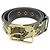 Cintura Santur 35mm Monogram Louis Vuitton Nero Cachi