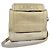 Lancel Ninon Bolsa de aba em couro e palha bege