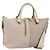 Chloé Chloe Bicolor Baylee Mittelgroße Ledertasche Braun
