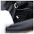 Borsa Messenger con Patta Prada Logo Tessuto Piccola Nero - vista 6