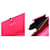 Yves Saint Laurent SAINT LAURENT PARIS Portefeuille Y-Line à Rabat - Cuir Rose  - vue 12