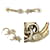 Timeless Orecchini stella fiore Coco Mark di Chanel Argento Metallico - vista 3