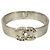 Timeless Pulsera de metal Chanel Coco Mark Plata Metálico - vista 6
