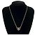 Timeless Collana con motivo a cuore Coco Mark di Chanel Argento Metallico - vista 2