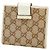 Gucci GG Canvas Bifold Geldbörse Braun Beige - Ansicht 2