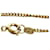 Timeless Collana Coco Mark di Chanel D'oro Metallico  - vista 3