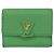 Portafoglio Trifold Capucines XS in pelle Louis Vuitton Verde - vista 2
