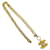 Timeless Collana Coco Mark di Chanel D'oro Metallico  - vista 4