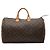 Speedy Borsa a mano Monogram Louis Vuitton Marrone