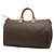Speedy Borsa a mano Monogram Louis Vuitton Marrone - vista 2
