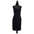 Moschino Cheap and Chic vintage schwarzes Etuikleid