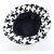Timeless Cappello in misto lana Chanel Nero Argento Bianco - vista 5