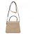 Mini borsa in pelle di vitello morbida Valextra Beige - vista 3