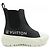 Louis Vuitton LV Squad Stiefel Schwarz Weiß