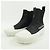 Louis Vuitton LV Squad Stiefel Schwarz Weiß - Ansicht 3