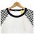 Camiseta Moncler Genius FRAGMENT Negro Blanco - vista 5