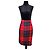 Escada short tartan skirt