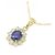 Autre Marque Collar de diamante de zafiro Au750 - vista 3