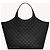 Saint Laurent BOLSA DE COMPRAS MAXI ICARE EM COURO DE OVELHA QUILTED Preto - vista 4