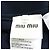 Miu Miu Falda de Viscosa Sideline MIUMIU Azul - vista 8