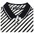 Dolce & Gabbana Camisa Polo de Algodón Dolce&Gabbana Negro Blanco - vista 2