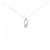 Autre Marque Collana in diamante in oro bianco Au750 Argento