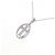 Autre Marque Collana con croce di diamante in oro bianco Au750 Argento - vista 3