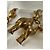 Set di 4 charm Balenciaga D'oro - vista 7