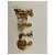 Set di 4 charm Balenciaga D'oro - vista 9