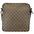 Gucci Front Zip Messenger GG Coated Canvas Medium Brown - view 2