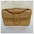 Timeless Chanel mittelgroße Vintage gesteppte Lammleder Umhängetasche Beige - Ansicht 2