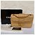 Timeless Chanel mittelgroße Vintage gesteppte Lammleder Umhängetasche Beige - Ansicht 3