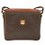 Céline Borsa a Spalla Celine Macadam in Pelle PVC Marrone
