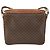 Céline Borsa a Spalla Celine Macadam in Pelle PVC Marrone - vista 2