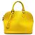 Louis Vuitton Epi Alma PM Tote Bag in Zitronengelb Golden