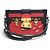 Borsa a Spalla Petite Malle Epi Louis Vuitton Nero Rosso
