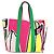 Hermès Mehrfarbige Baumwoll-Tote-Tasche Mehrfarben - Ansicht 2